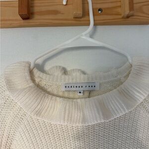 Endless Rose Women's Ivory Knit Sweater